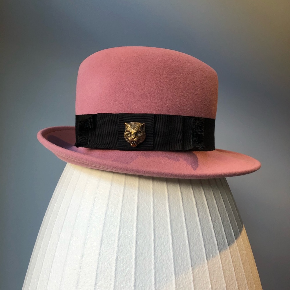 Gucci Felt Hat Sz M New